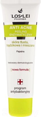 Пилинг для лица Floslek Anti Acne Enzymatic Peeling от компании Бесплатная доставка по Беларуси - фото 1