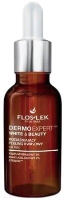 Пилинг для лица Floslek Dermo Expert White & Beauty Lightening Acid Peel от компании Бесплатная доставка по Беларуси - фото 1