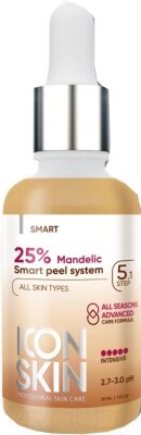 Пилинг для лица Icon Skin 25% Mandelic Smart Peel System от компании Бесплатная доставка по Беларуси - фото 1