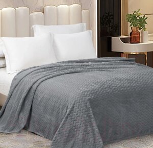 Плед Alleri Велсофт Jacquard Premium 1.5сп / ПВЖ-082