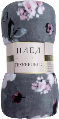 Плед TexRepublic Absolute Нежность-розы Фланель 150x200 / 63790 от компании Бесплатная доставка по Беларуси - фото 1