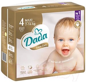 Подгузники детские Dada Extra Care Maxi 4 Jumbo Bag