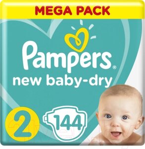 Подгузники детские Pampers New Baby-Dry 2 Mini