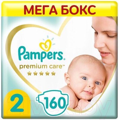 Подгузники детские Pampers Premium Care 2 Mini от компании Бесплатная доставка по Беларуси - фото 1