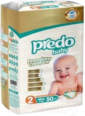 Подгузники детские Predo Baby №2 3-6 кг от компании Бесплатная доставка по Беларуси - фото 1