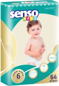 Подгузники детские Senso Baby Junior Extra 6