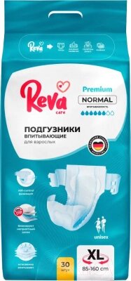 Подгузники для взрослых Reva Care Normal XL от компании Бесплатная доставка по Беларуси - фото 1