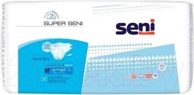 Подгузники для взрослых Seni Super Air Small от компании Бесплатная доставка по Беларуси - фото 1