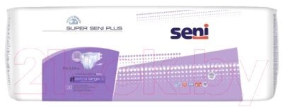 Подгузники для взрослых Seni Super Plus Extra Large от компании Бесплатная доставка по Беларуси - фото 1