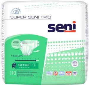 Подгузники для взрослых Seni Super Trio Small
