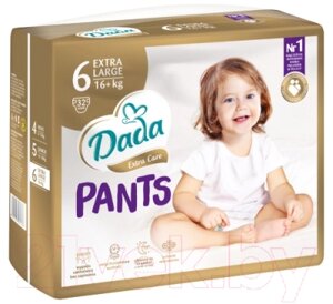 Подгузники-трусики детские Dada Extra Care Pants 6