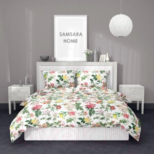 Пододеяльник Samsara Home Английская роза 2сп Сат175ПоЦ-1