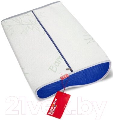 Подушка для сна Espera Memory Foam Support 100S Cool Gel / ППУГ - 5977 от компании Бесплатная доставка по Беларуси - фото 1