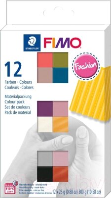 Полимерная глина Fimo Soft Fashion Colours 8023 C12-5 от компании Бесплатная доставка по Беларуси - фото 1