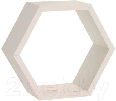 Полка-ячейка Domax FHS 300 Hexagonal Shelf BI / 67701 от компании Бесплатная доставка по Беларуси - фото 1