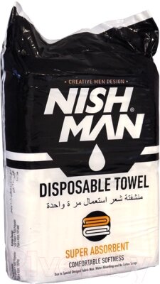 Полотенца одноразовые для парикмахерской NishMan Disposable Towel от компании Бесплатная доставка по Беларуси - фото 1