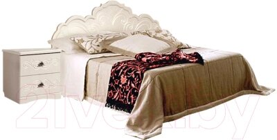 Полуторная кровать Мебель-КМК 1400 Жемчужина 0380.16 от компании Бесплатная доставка по Беларуси - фото 1