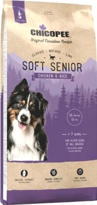 Полувлажный корм для собак Chicopee CNL Soft Senior Chicken & Rice от компании Бесплатная доставка по Беларуси - фото 1