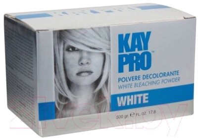 Порошок для осветления волос Kaypro White Bleaching Powder от компании Бесплатная доставка по Беларуси - фото 1