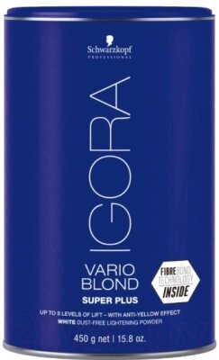 Порошок для осветления волос Schwarzkopf Professional Vario Blond Super Plus белый от компании Бесплатная доставка по Беларуси - фото 1