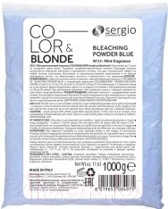 Порошок для осветления волос Sergio Professional Color & Blonde от компании Бесплатная доставка по Беларуси - фото 1
