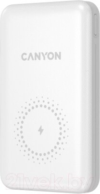 Портативное зарядное устройство Canyon PB-1001 / CNS-CPB1001W от компании Бесплатная доставка по Беларуси - фото 1