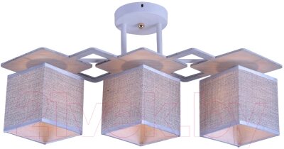 Потолочный светильник Mirastyle MH-10096/3 WH+GR от компании Бесплатная доставка по Беларуси - фото 1