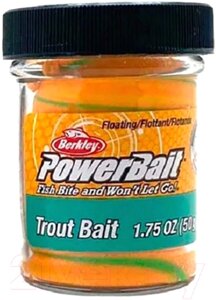 Прикормка рыболовная Berkley Fishing PowerBait Trout Bait Triple Swirls Crazy Carnival / 1543409