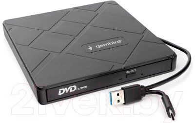 Привод DVD Multi Gembird DVD-USB-04 от компании Бесплатная доставка по Беларуси - фото 1