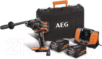 Профессиональная дрель-шуруповерт AEG Powertools BSB18BL LI-602C / 4935464100 от компании Бесплатная доставка по Беларуси - фото 1