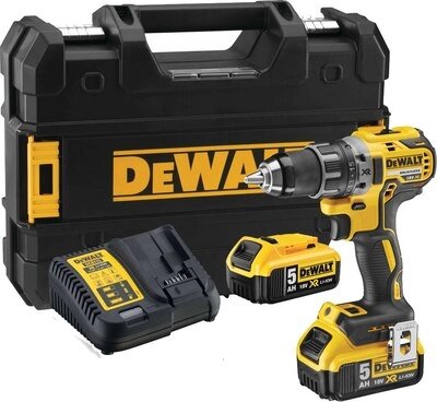 Профессиональная дрель-шуруповерт DeWalt DCD791P2 от компании Бесплатная доставка по Беларуси - фото 1