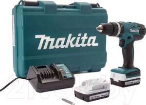 Профессиональная дрель-шуруповерт Makita HP347DWE