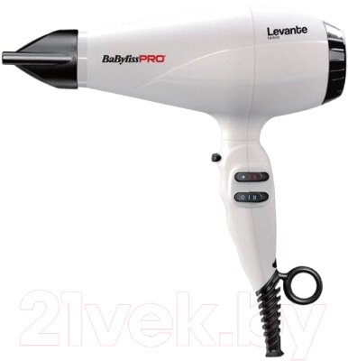 Профессиональный фен BaByliss Pro Levante / BAB6950WIE от компании Бесплатная доставка по Беларуси - фото 1