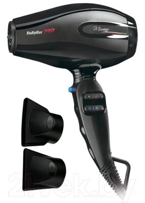 Профессиональный фен BaByliss Pro Murano Ionic Compact / BAB6160INRE от компании Бесплатная доставка по Беларуси - фото 1