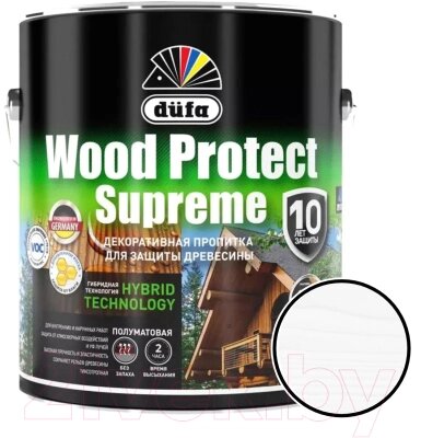 Пропитка для дерева Dufa Wood Protect Supreme от компании Бесплатная доставка по Беларуси - фото 1