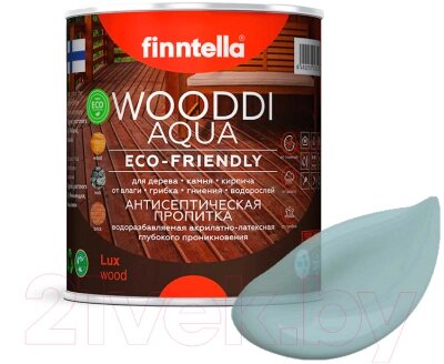 Пропитка для дерева Finntella Wooddi Aqua Linnunrata / F-28-0-1-FW145 от компании Бесплатная доставка по Беларуси - фото 1