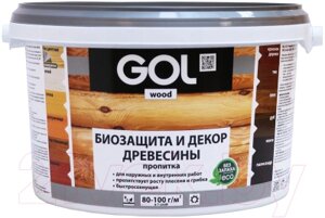 Пропитка для дерева GOL Wood Aqua Защитно-декоративная