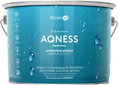 Пропитка для фасадов и стен Elcon Aqness Гидрофобизатор без мокрого эффекта от компании Бесплатная доставка по Беларуси - фото 1