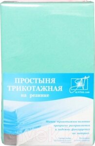 Простыня AlViTek Трикотажная на резинке 160x200 / ПТР-М-160