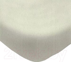 Простыня Luxsonia Махра на резинке 90x200 / Мр0020-6