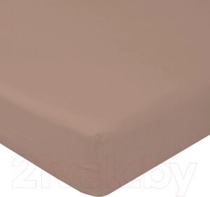 Простыня Luxsonia Поплин на резинке 80x200 / Мр0040-18