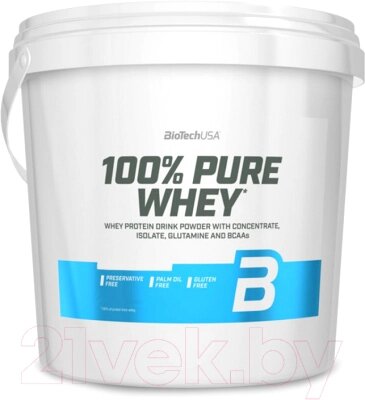 Протеин BioTechUSA 100% Pure Whey от компании Бесплатная доставка по Беларуси - фото 1