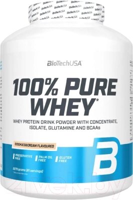 Протеин BioTechUSA 100% Pure Whey от компании Бесплатная доставка по Беларуси - фото 1