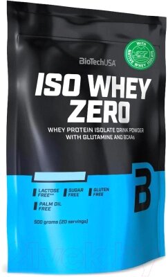 Протеин BioTechUSA Iso Whey Zero / I00003307 от компании Бесплатная доставка по Беларуси - фото 1