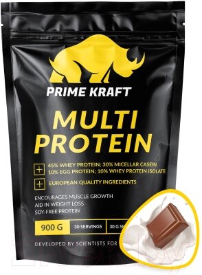 Протеин Prime Kraft Multi Protein Молочный шоколад от компании Бесплатная доставка по Беларуси - фото 1