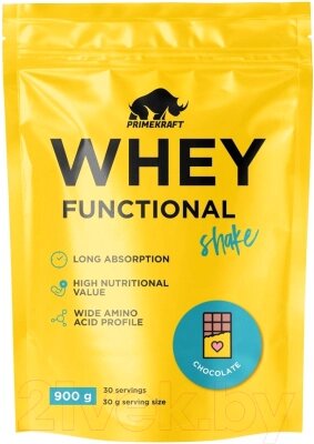 Протеин Prime Kraft Whey Functional Shake Шоколад от компании Бесплатная доставка по Беларуси - фото 1