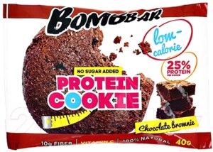 Протеиновое печенье Bombbar Шоколадный брауни