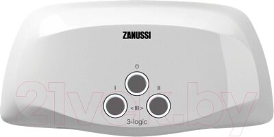 Проточный водонагреватель Zanussi 3-logic 3.5 S от компании Бесплатная доставка по Беларуси - фото 1