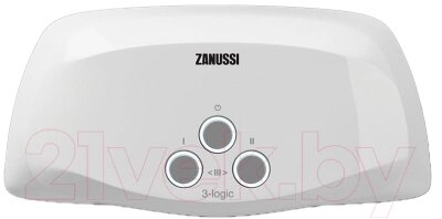 Проточный водонагреватель Zanussi 3-logic 3.5 T от компании Бесплатная доставка по Беларуси - фото 1