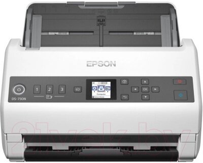 Протяжный сканер Epson WorkForce DS-730N / B11B259401 от компании Бесплатная доставка по Беларуси - фото 1